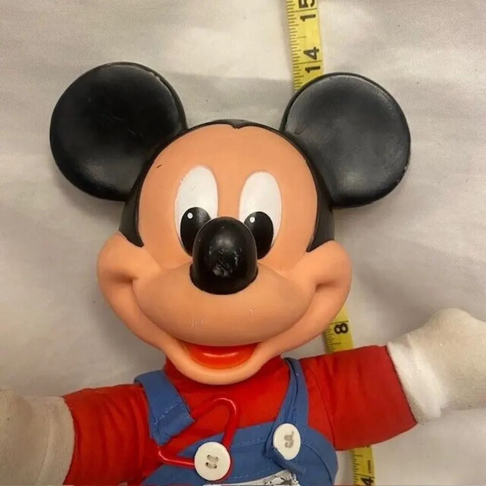 Vintage 80s Mattel Mickey Mouse Learn to Dress 15